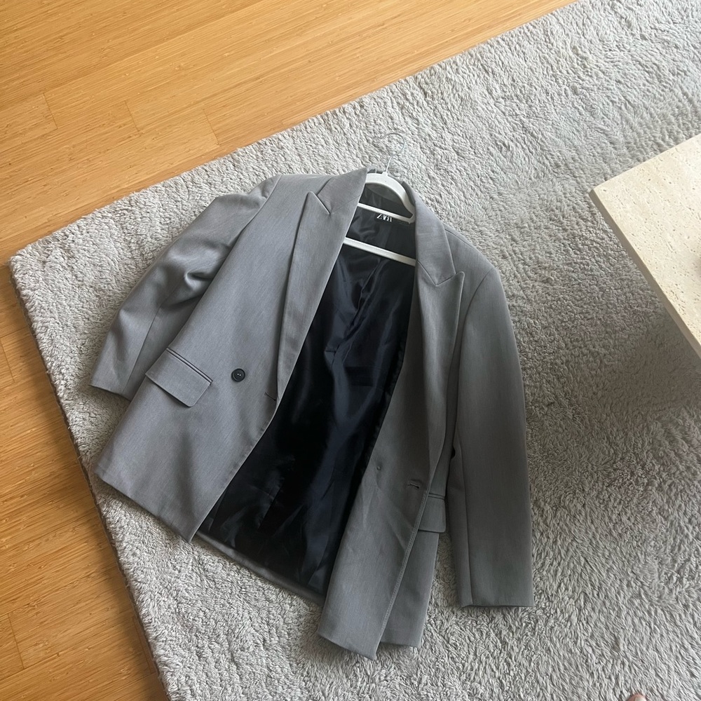 Zara gray blazer